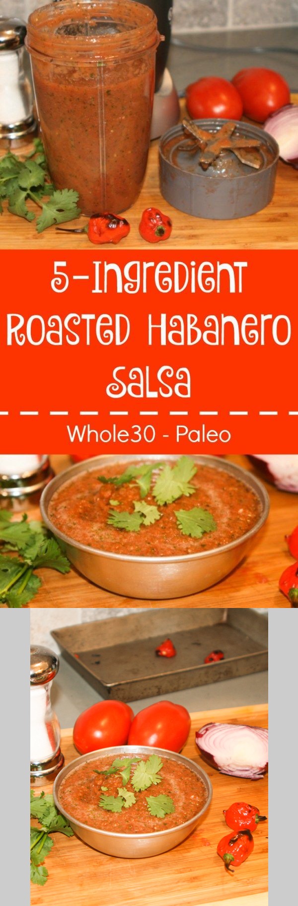 Five-Ingredient Roasted Habanero Salsa