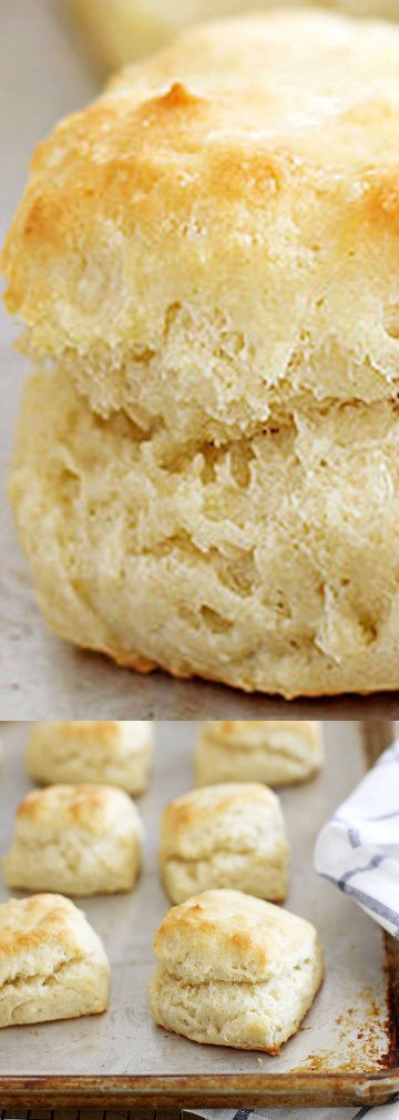 Flaky, Fluffy Southern Buttermilk Biscuits