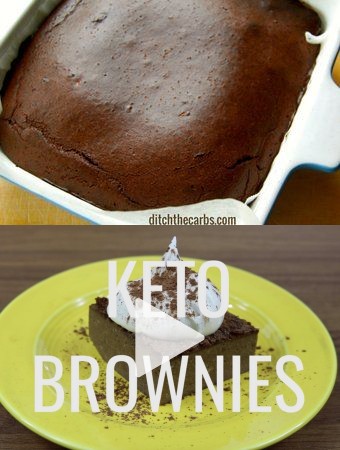 Flourless Keto Brownie