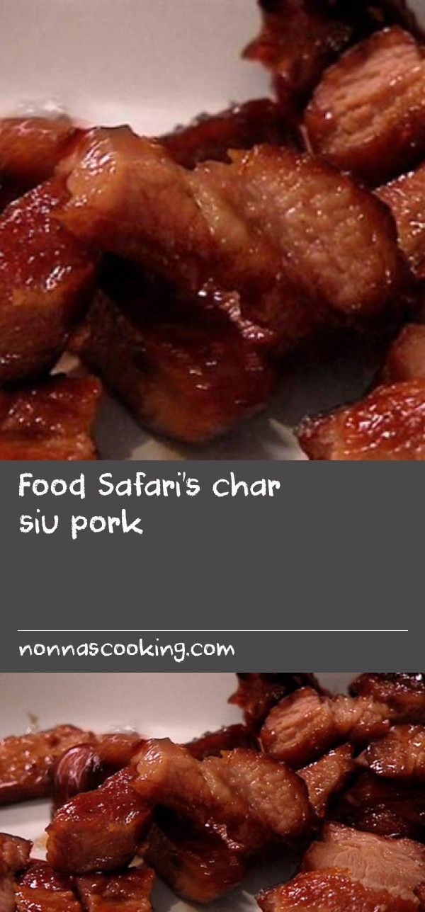 Food Safari's char siu pork