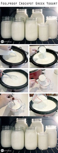 Foolproof Crockpot Greek Yogurt