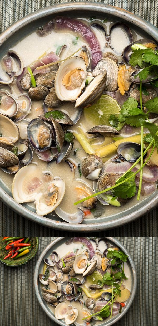 Fragrant Thai-Style Clams in Coconut Broth