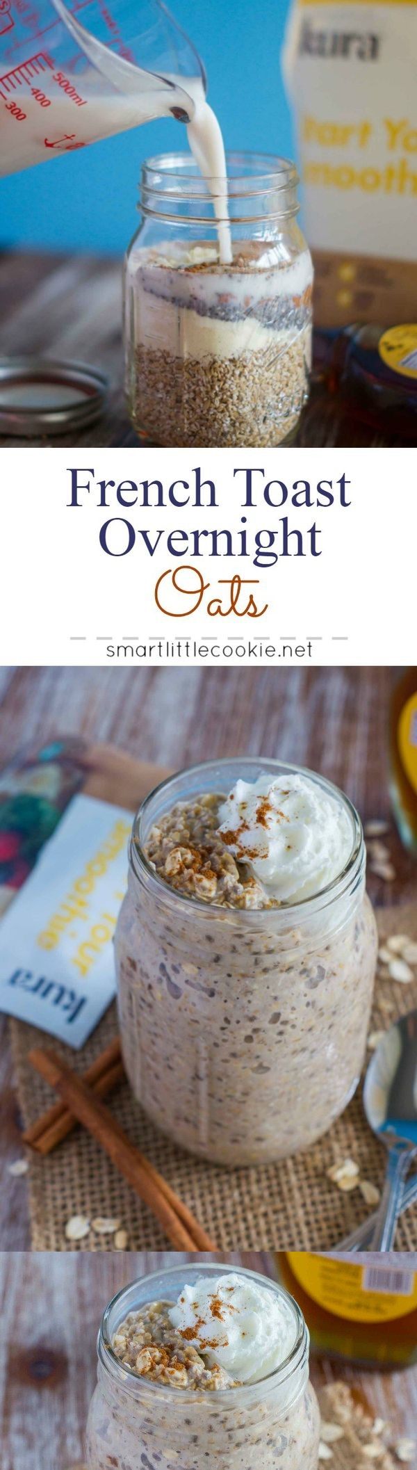 French Toast Overnight Oats