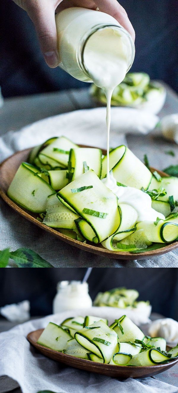 French Zucchini Summer Salad (Courgettes Salade