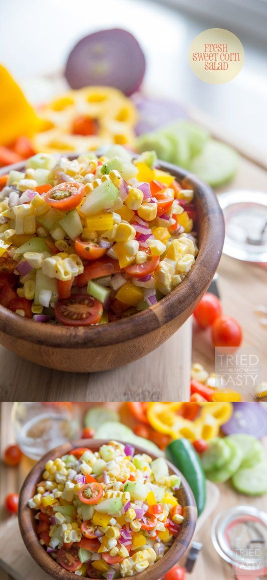 Fresh Sweet Corn Salad