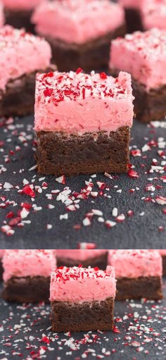 Frosted Peppermint Brownies