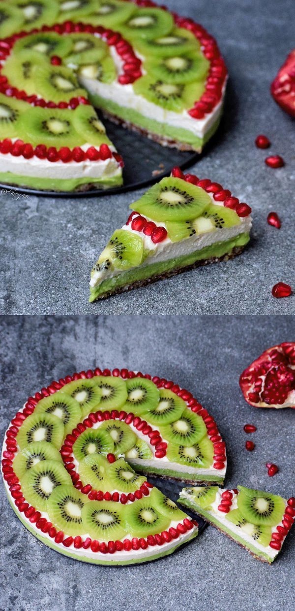 Fruity cheesecake