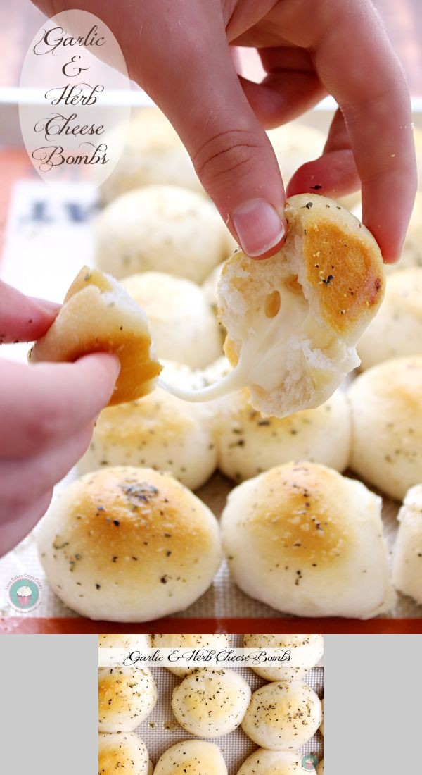 Garlic & Herb Cheese Bombs