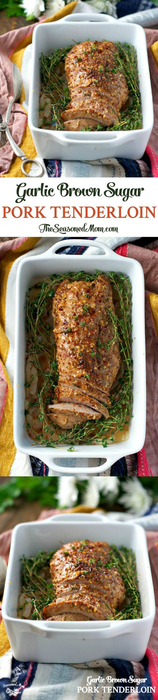 Garlic Brown Sugar Pork Tenderloin