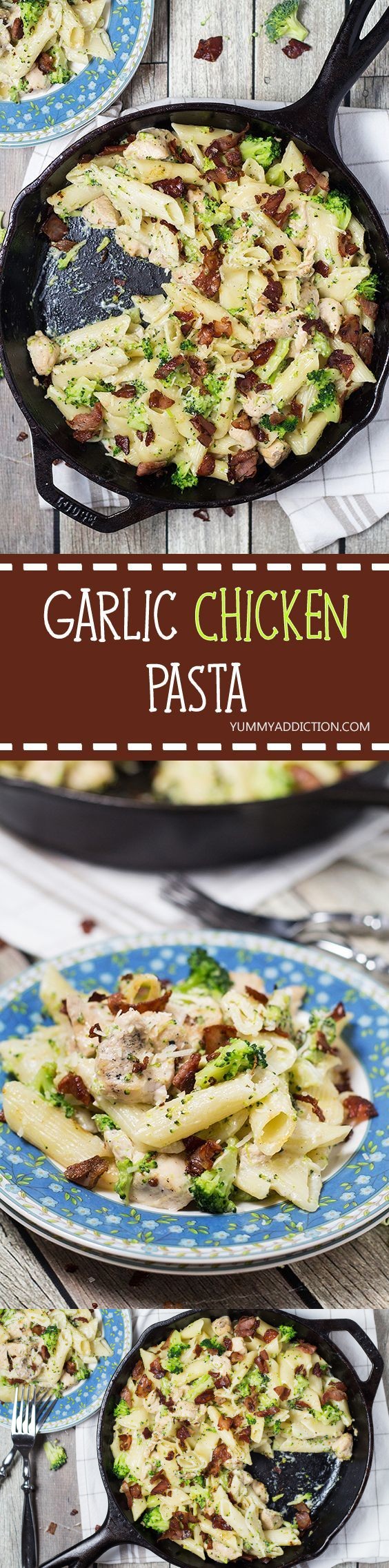 Garlic Chicken Pasta