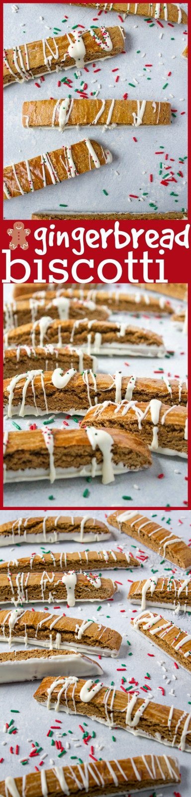 Gingerbread Biscotti