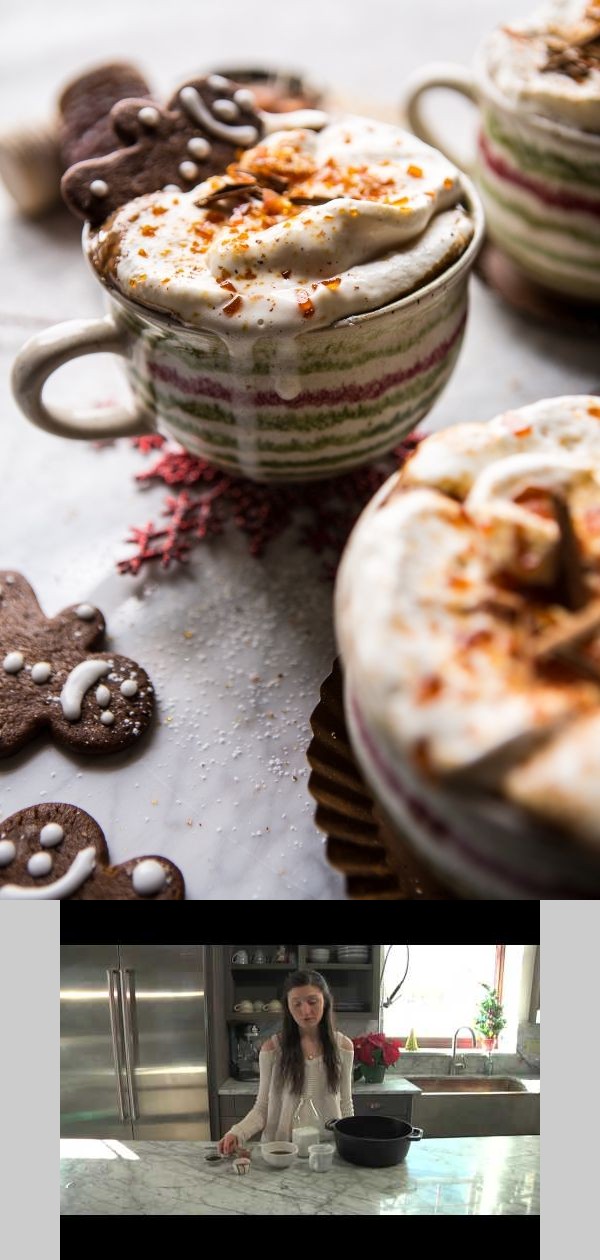 Gingerbread Latte with Salted Caramel Sugar