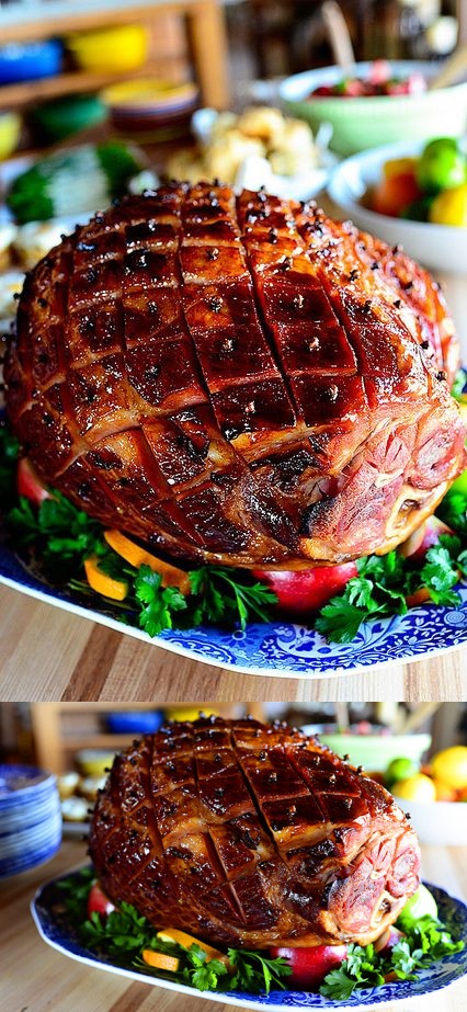 Glazed Easter Ham