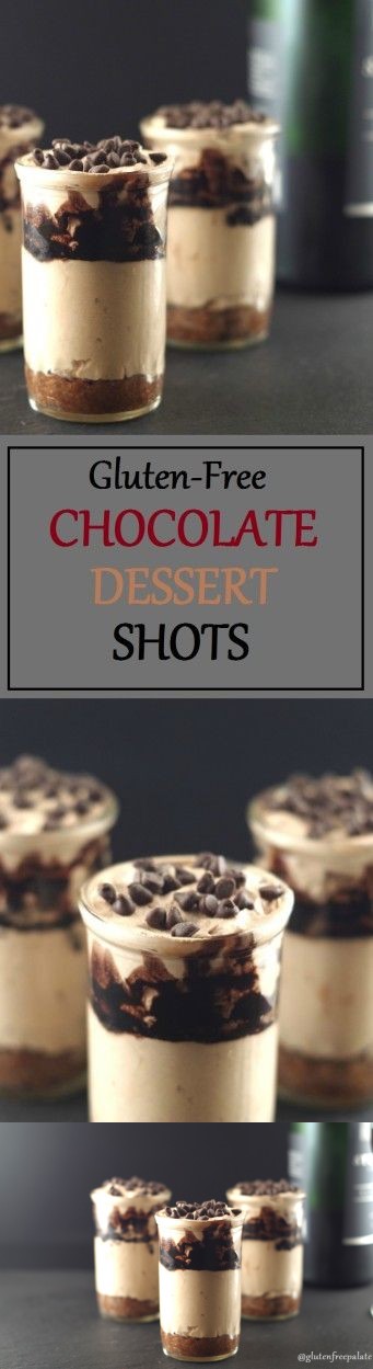 Gluten-Free Chocolate Dessert Shots (8 Ingredients