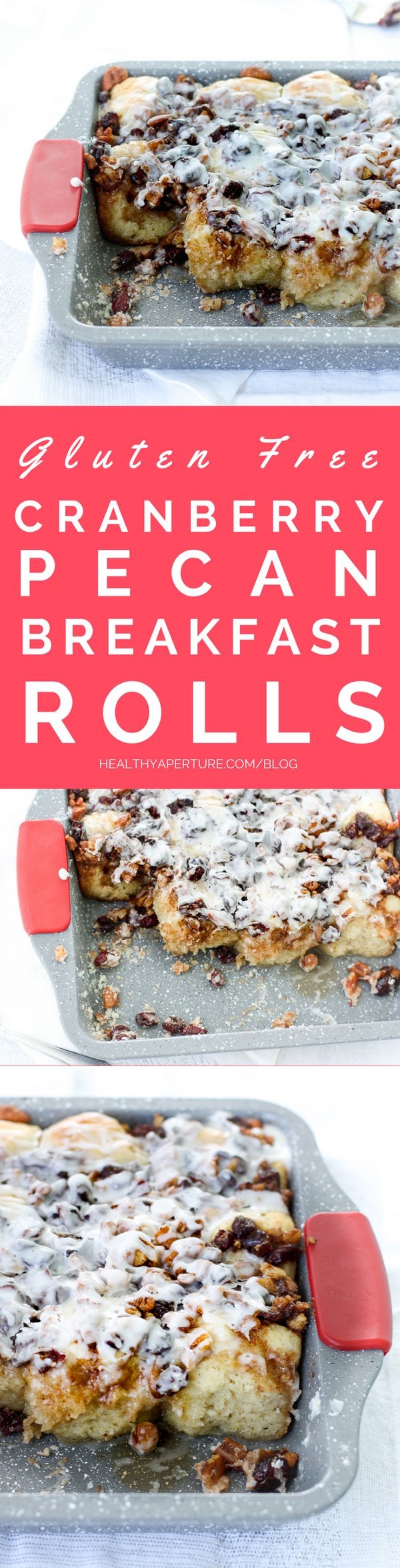 Gluten Free Cranberry Pecan Breakfast Rolls