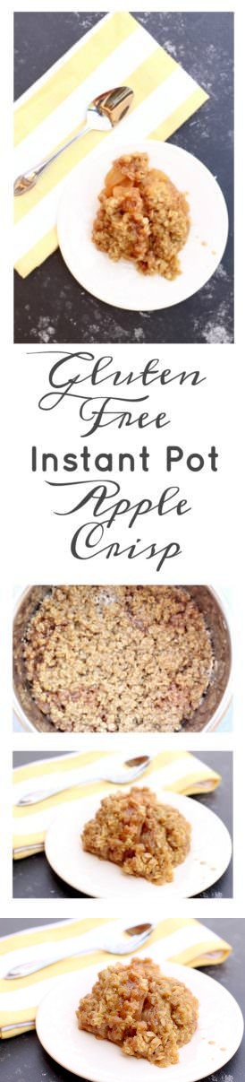 Gluten Free Instant Pot Apple Crisp