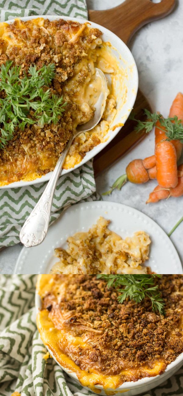 Gluten Free Mac and Cheese with a Carrot-y Secret