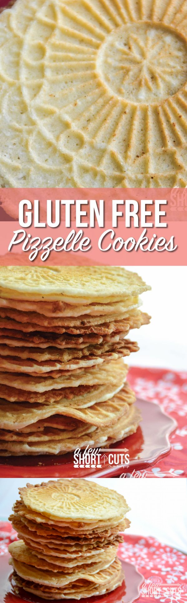 Gluten Free Pizzelle Cookies