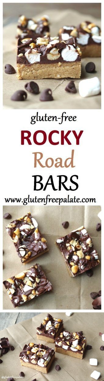 Gluten-Free Rocky Road Bars