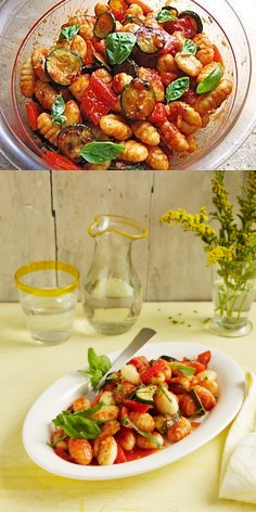 Gnocchi - Salat