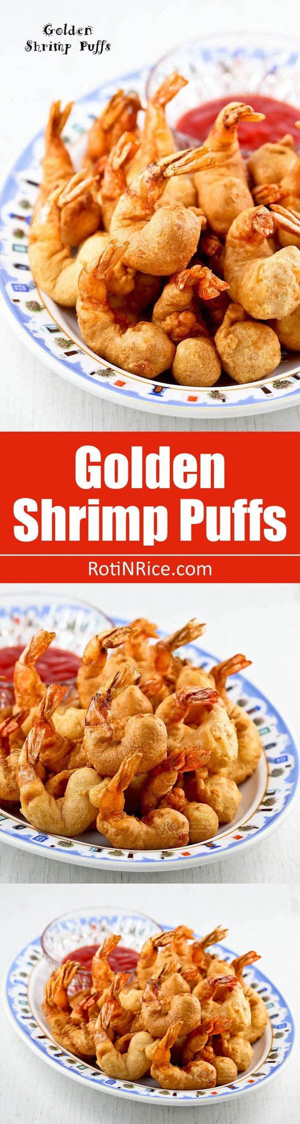 Golden Shrimp Puffs