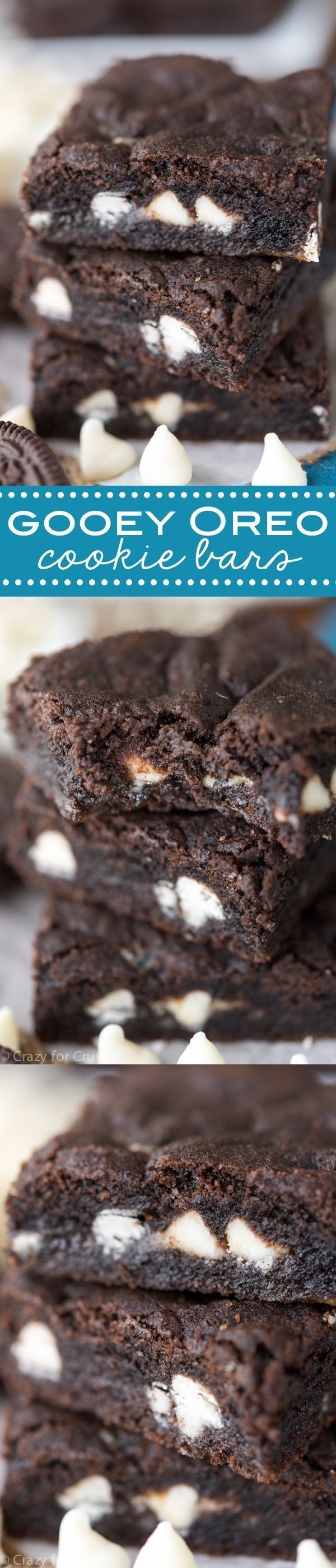 Gooey Oreo Cookie Bars