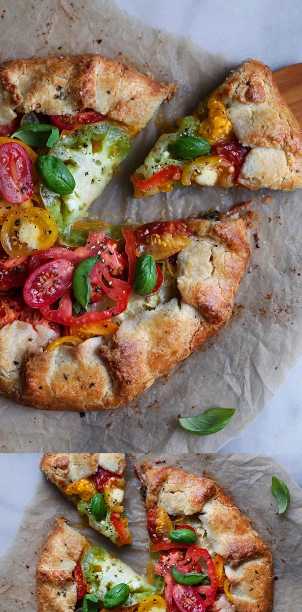 Grain-Free Heirloom Tomato Galette