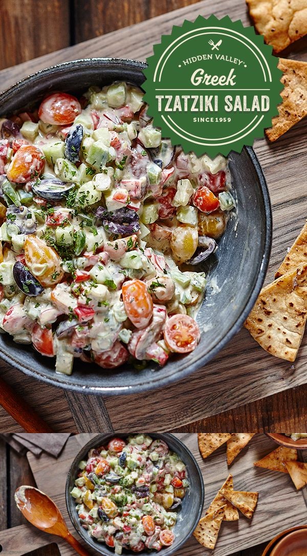 Greek Tzatziki Salad