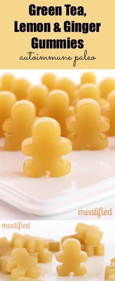 Green Tea, Lemon & Ginger Gummies