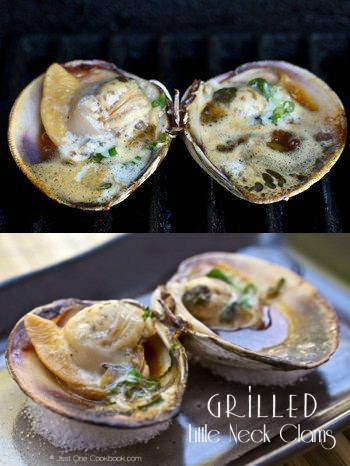 Grilled Clams (Little Neck Clams