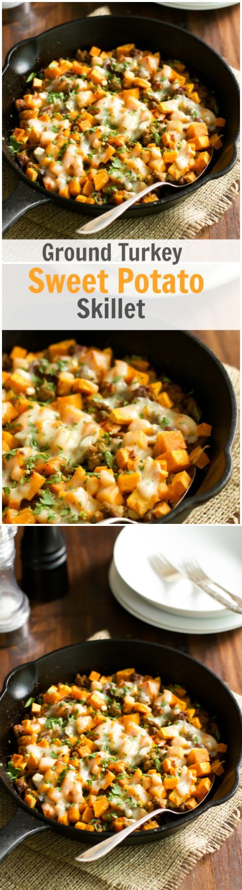 Ground Turkey Sweet Potato Skillet