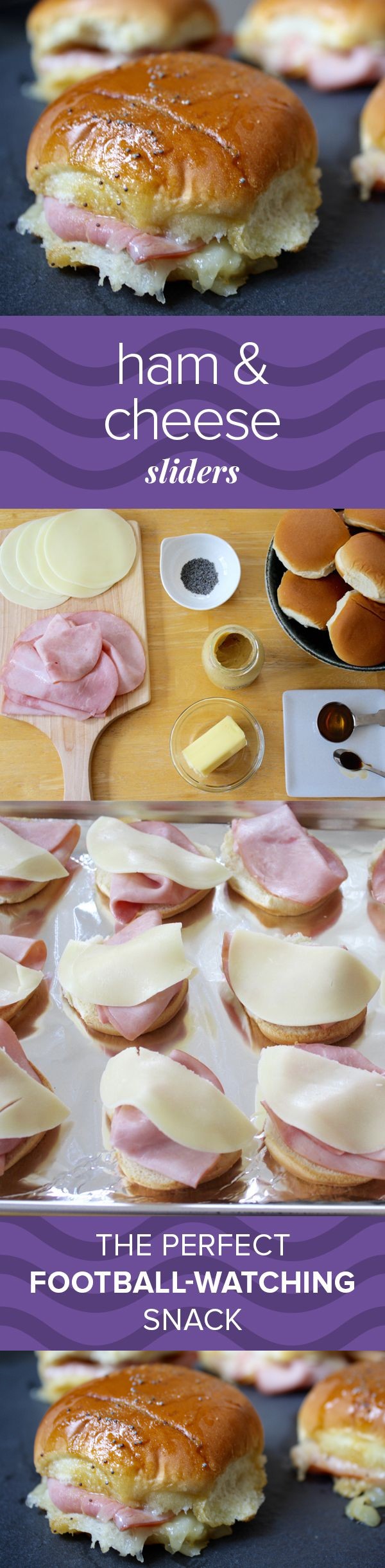Ham and Cheese Sliders with Honey Mustard