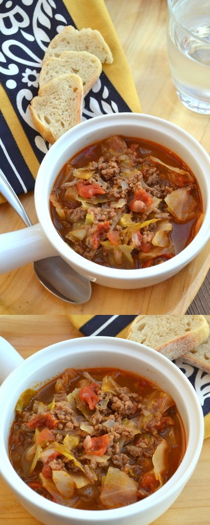 Hamburger Cabbage Soup