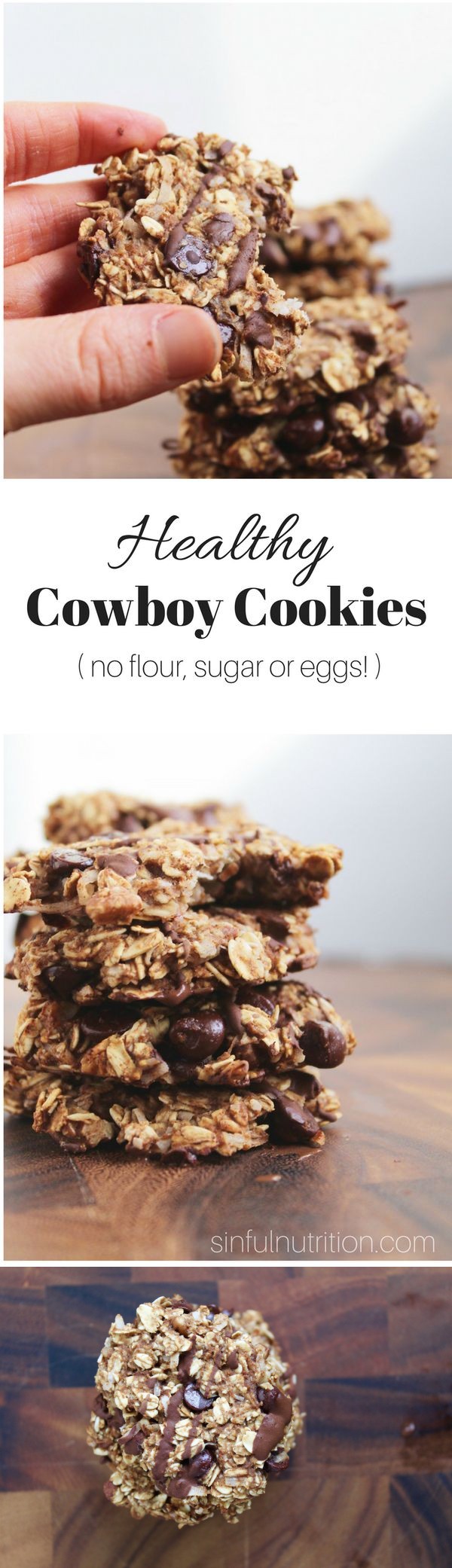 Healthy Cowboy Cookies