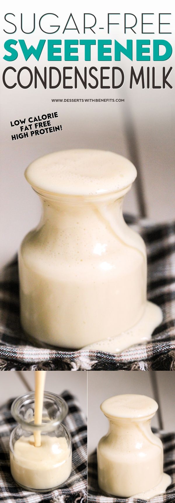 Healthy Homemade Sweetened Condensed Milk