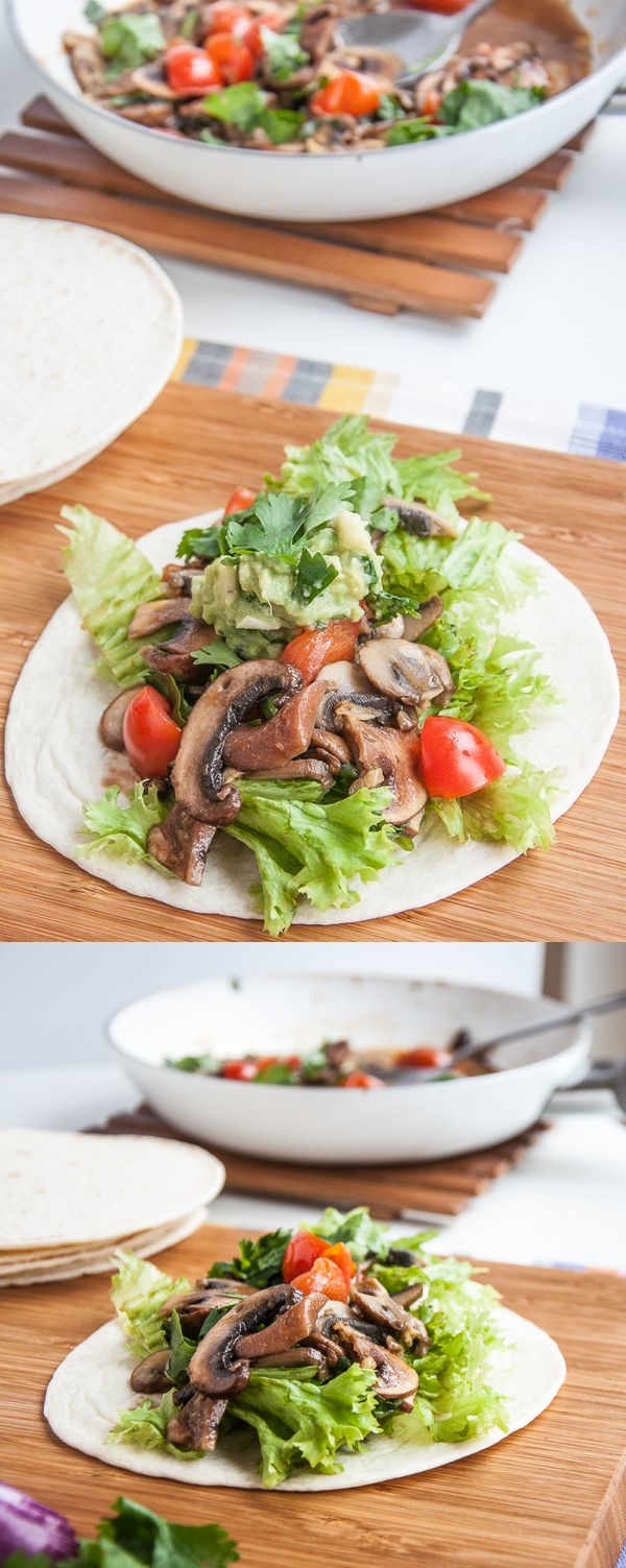 Healthy Vegan Mushroom Tacos