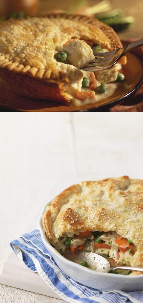 Heartburn-Friendly Chicken Pot Pie