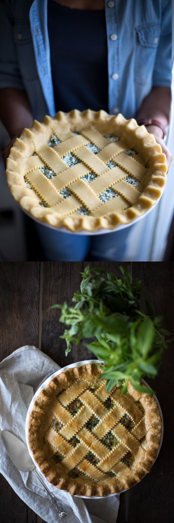 Herbed Ricotta & Spinach Pie