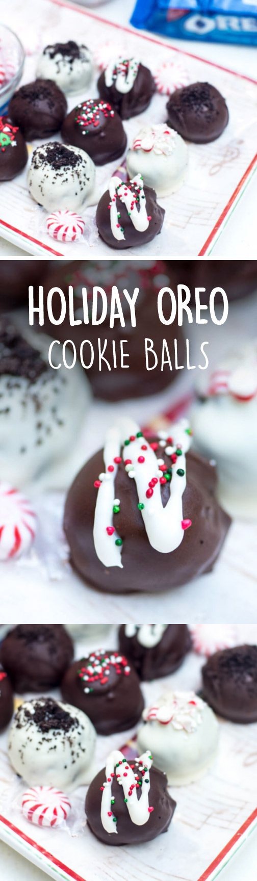 Holiday Oreo Cookie Balls