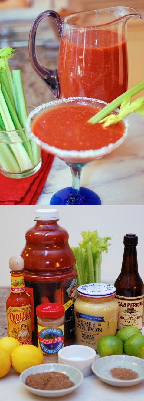 Homemade Bloody Mary Mix