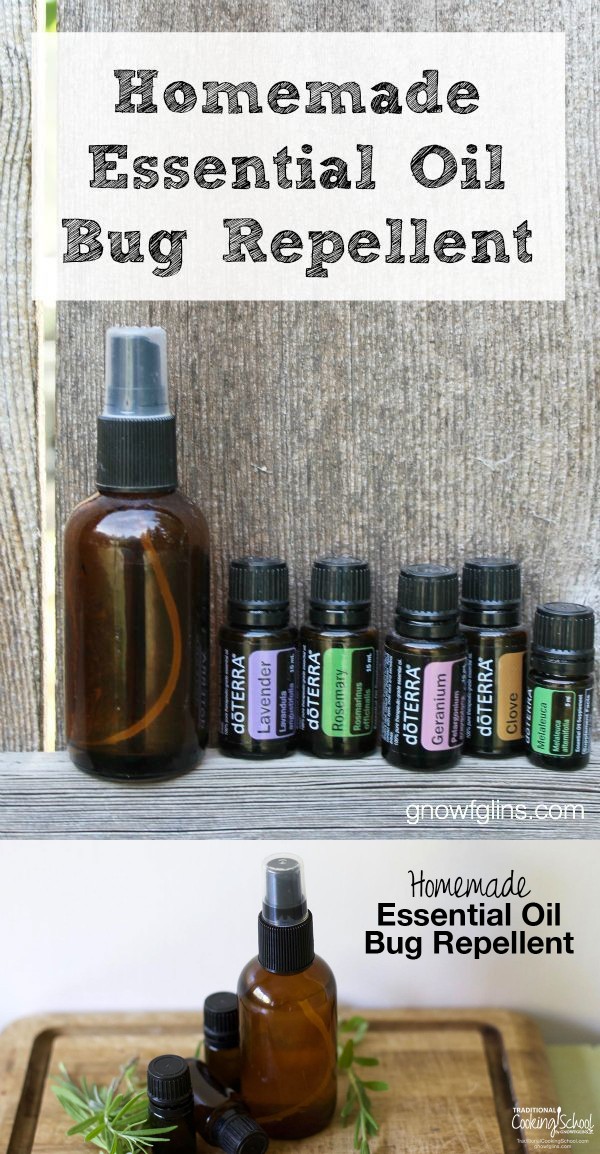 Homemade Bug Repellent With Essential Oils