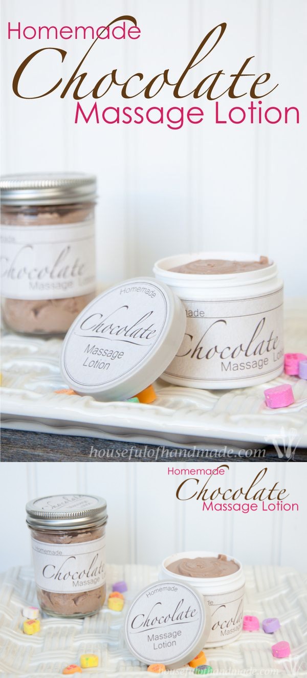 Homemade Chocolate Massage Lotion