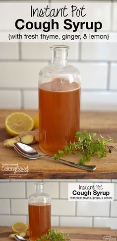 Homemade Cough Syrup In The Instant Pot