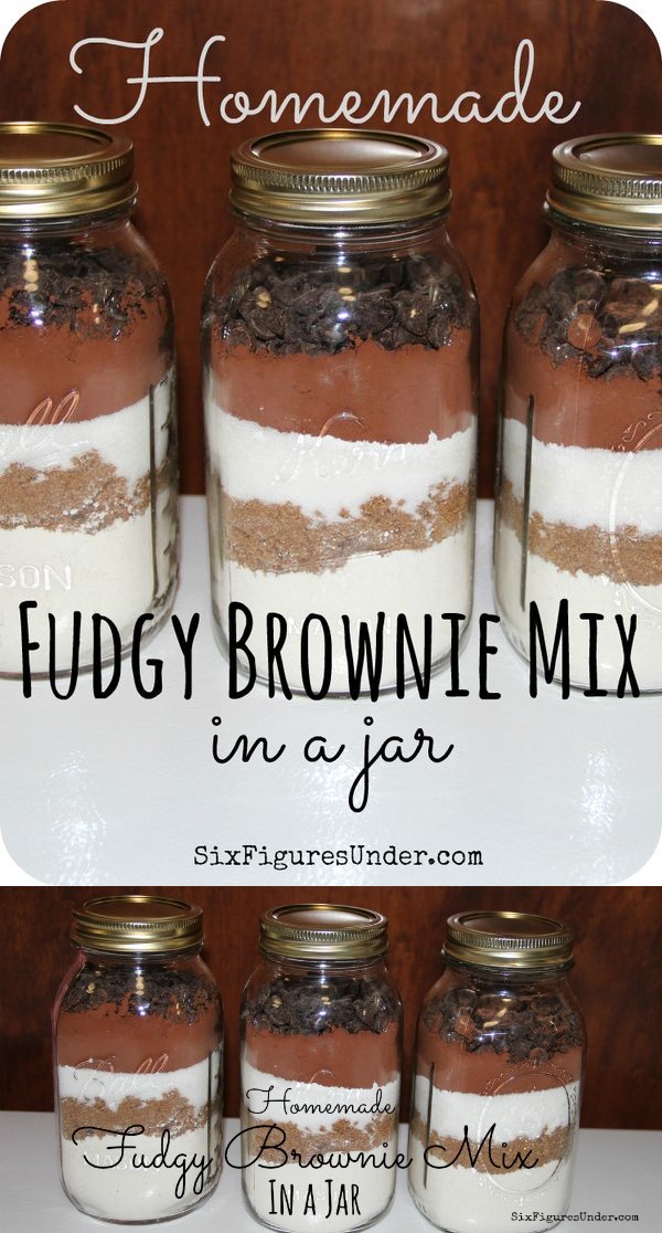 Homemade Fudgy Brownie Mix