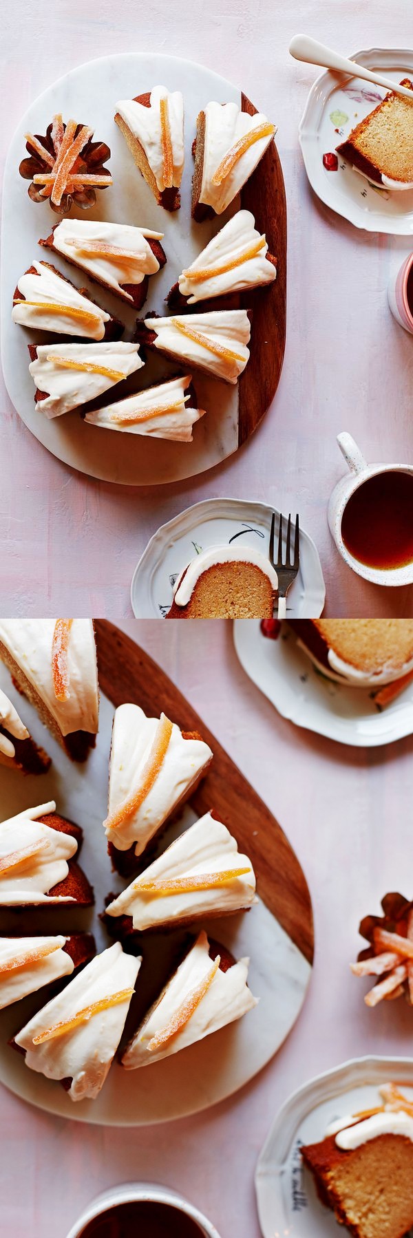 Honey Grapefruit Bundt Cake