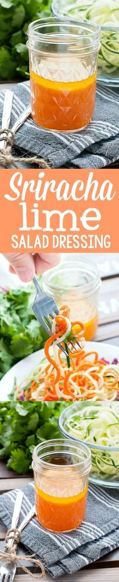 Honey Sriracha Lime Dressing