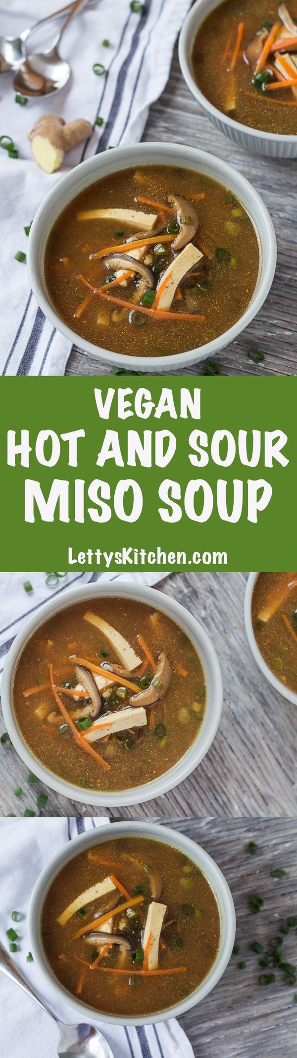 Hot and Sour Miso Soup