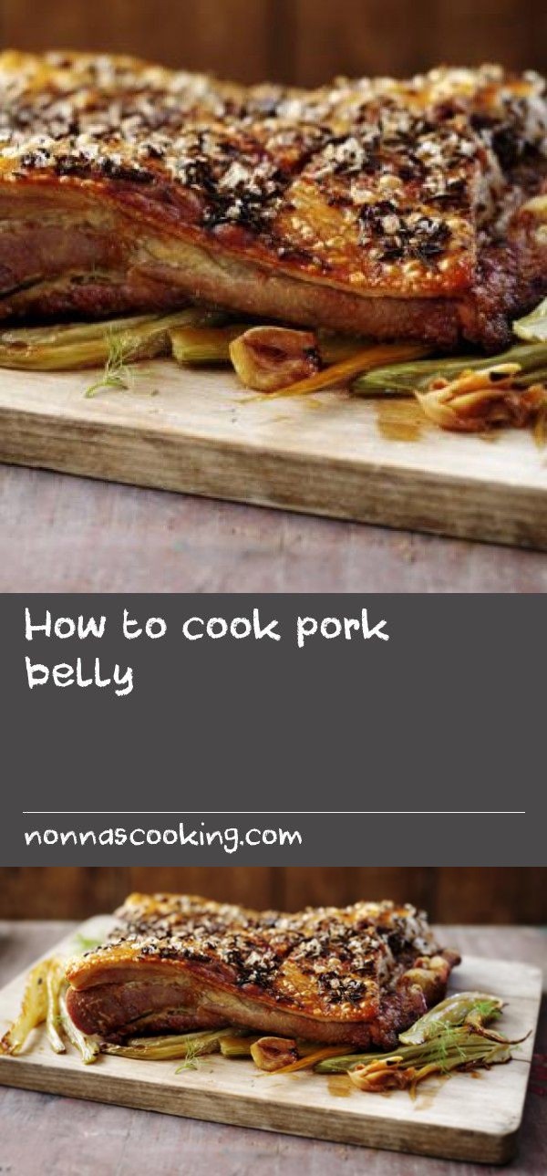 How to cook pork belly