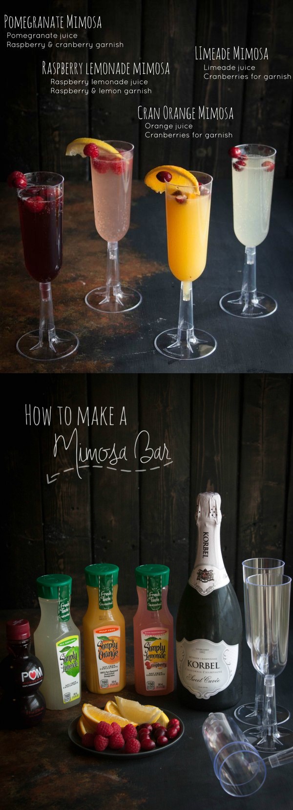 How to Make a Mimosa Bar