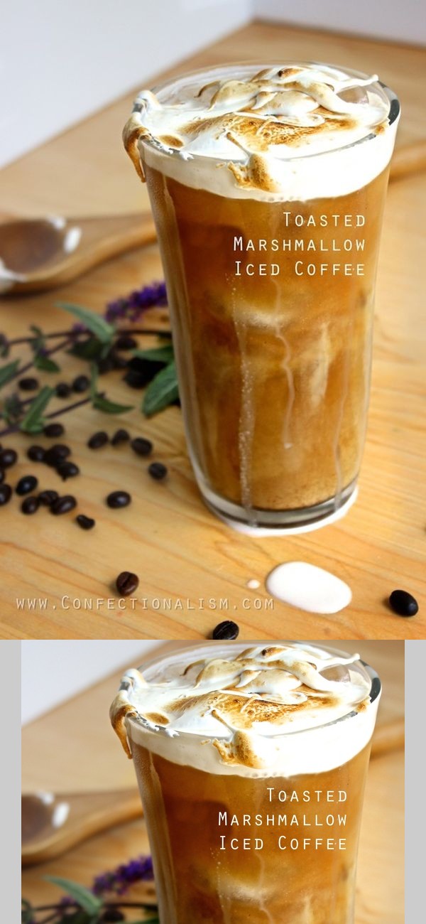 How to Make Toasted Marshmallow Iced Coffee